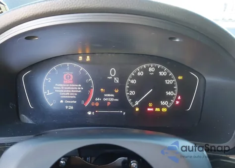 2022 Honda Civic Sport из США, поврежденный, VIN 2HGFE2F52NH585288